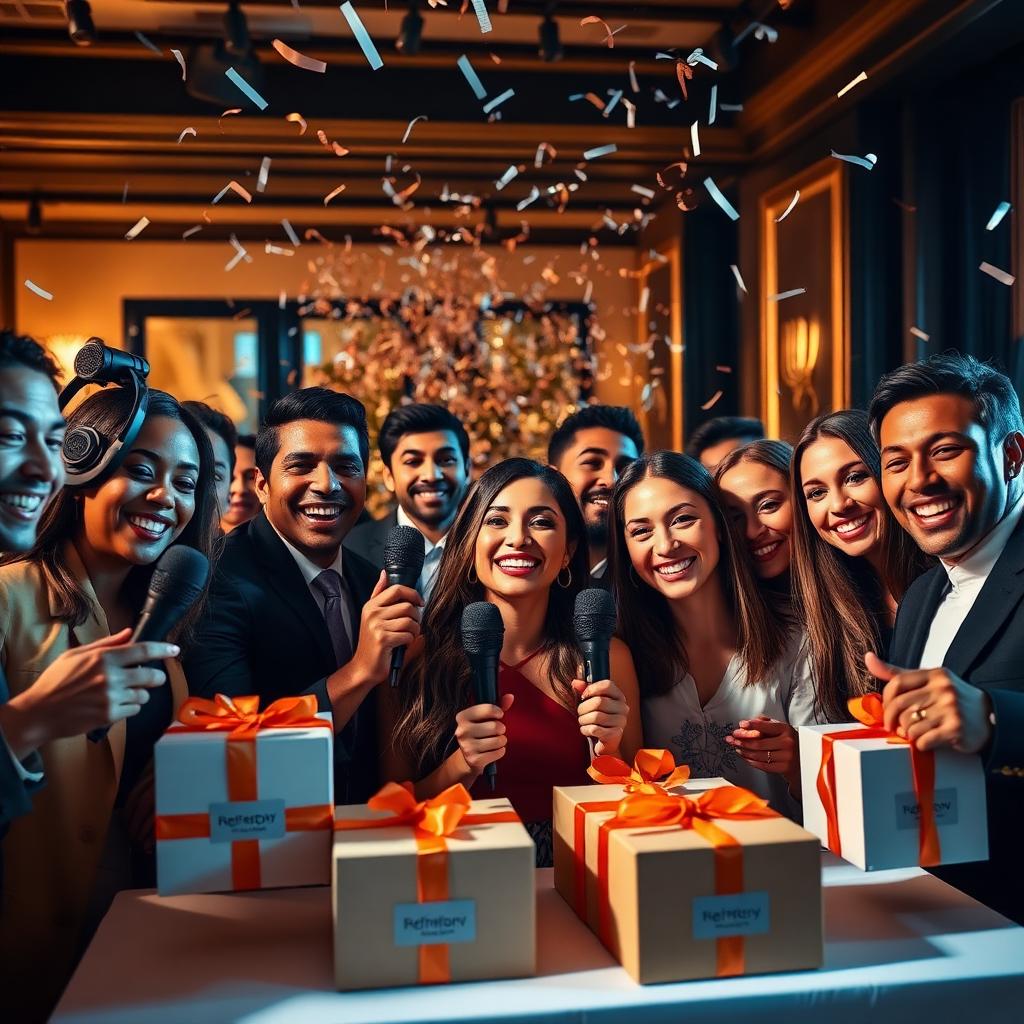 ProImpact referral rewards celebration