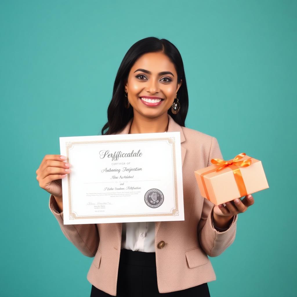 ProImpact ambassador holding rewards