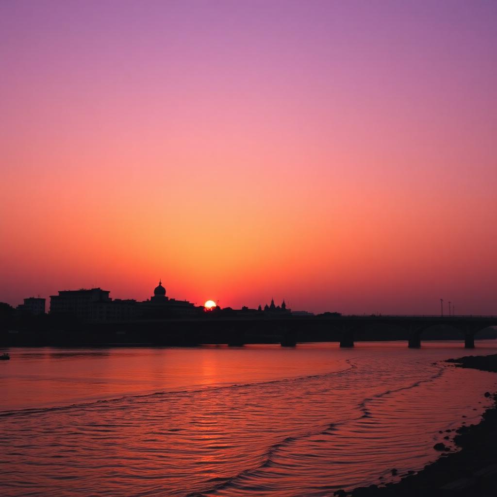 Ahmedabad skyline