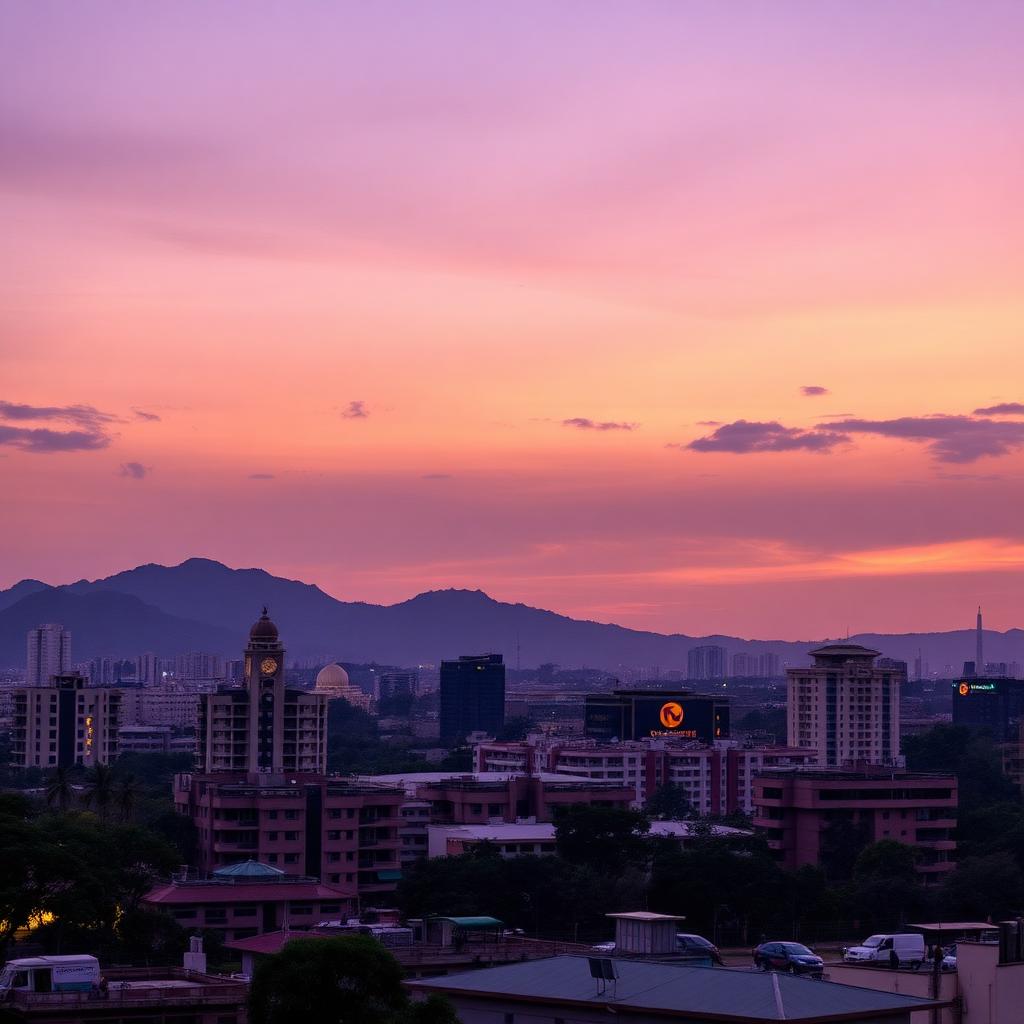 Pune skyline