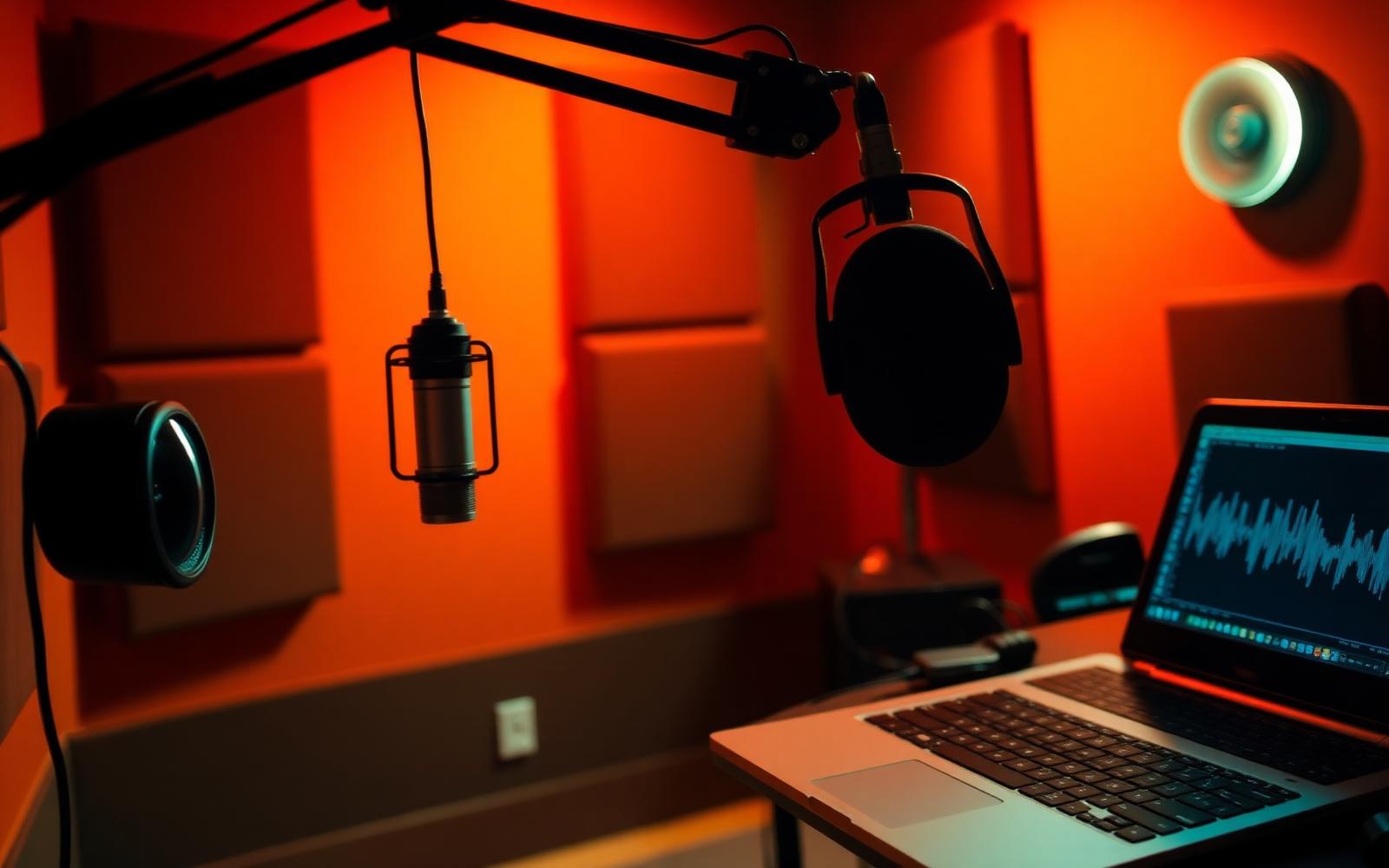 On the mic